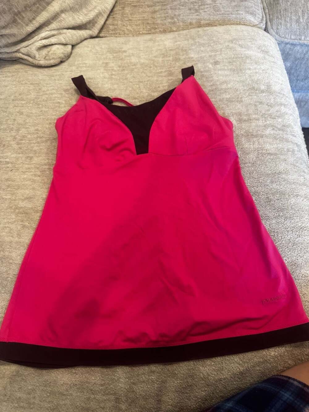 Patagonia Turnaround Tank Top Size S Pink Athletic Shirt